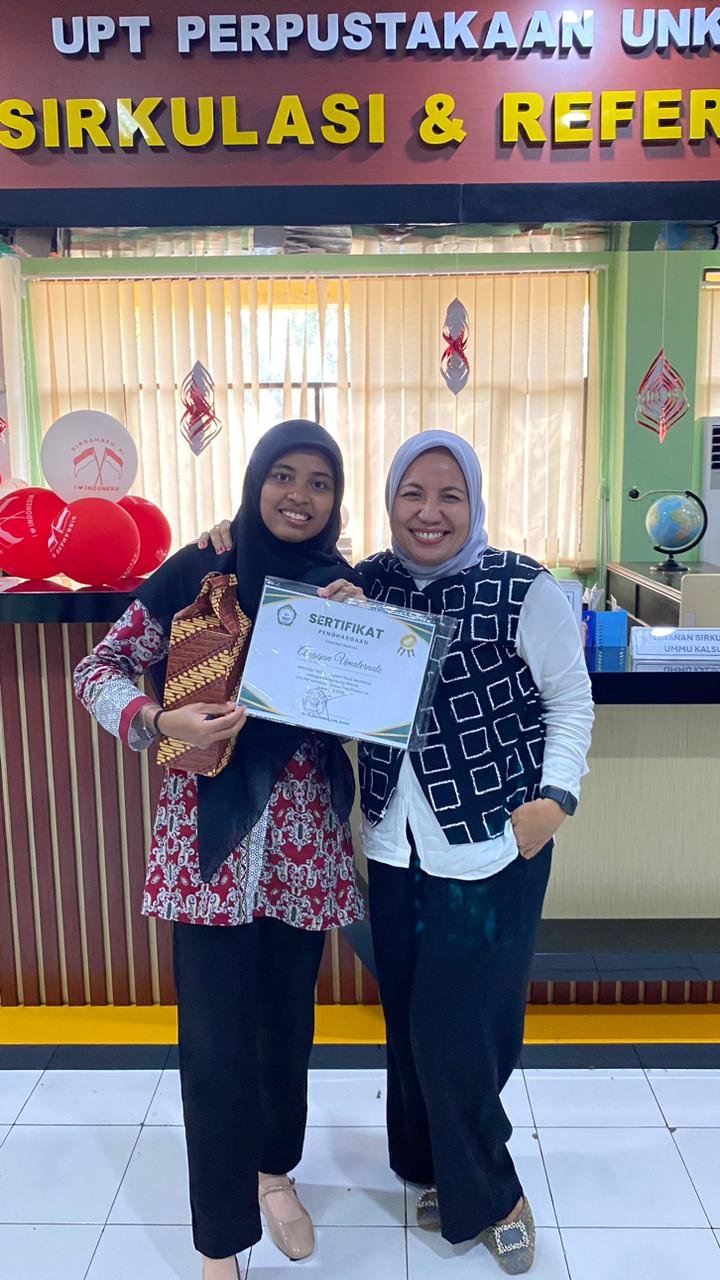 Pengunjung Terbaik UPA Perpustakaan
