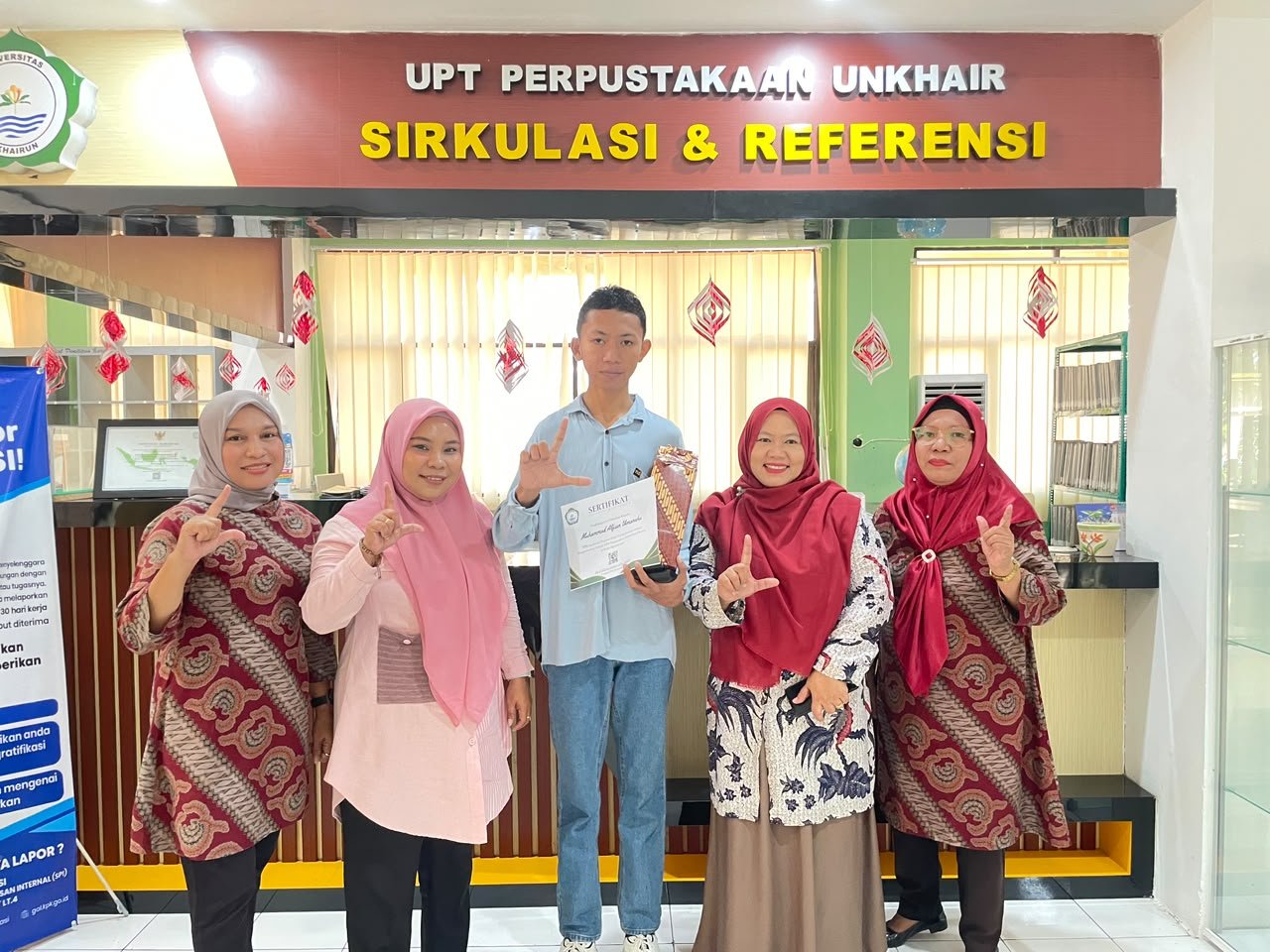 Pengunjung Terbaik UPA Perpustakaan Agustus 2026